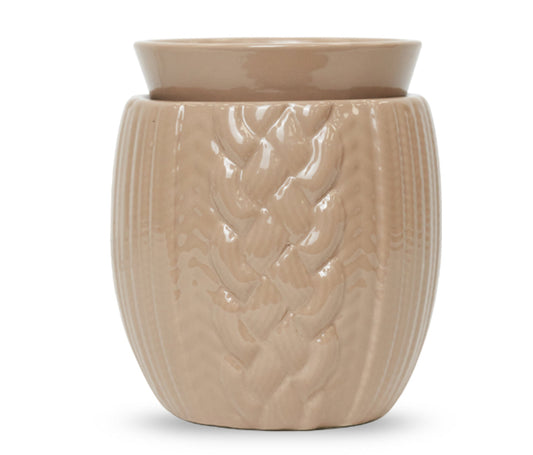 Beige knit simmer Pot